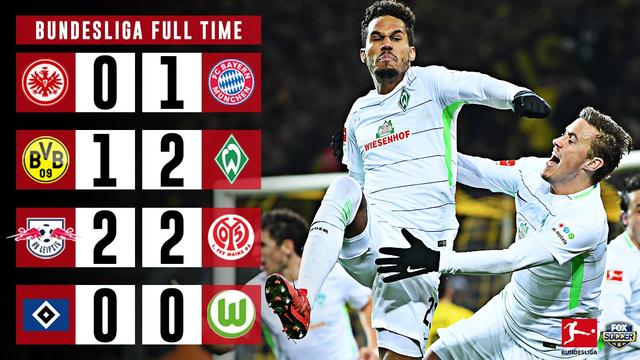  拜仁客场逆转法兰克福，锁定半程冠军  